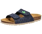 Lico Jungen Bioline Velcro Kids Hausschuh, Marine, 30 EU