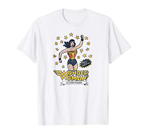 Wonder woman action figure t shirt