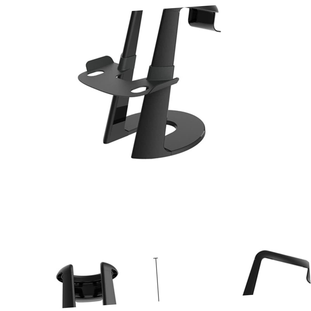 SHINEOFI Soporte para de Virtual VR Accesorios para Gafas VR Material Duradero Tamaño Ajustable para Juegos Color Negro