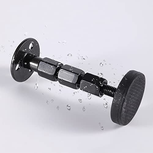 Rolhas de cabeceira rosqueadas ajustáveis fixador de cabeceira metal anti-trepidação suporte telescó