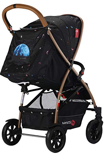 Baciuzzi, passeggino pieghevole accessoriato con
