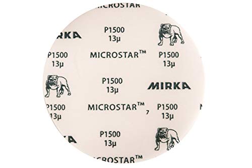 Mirka Micro Star Grip P2000 discos de lijado de 150 mm en pack de 50 unidades