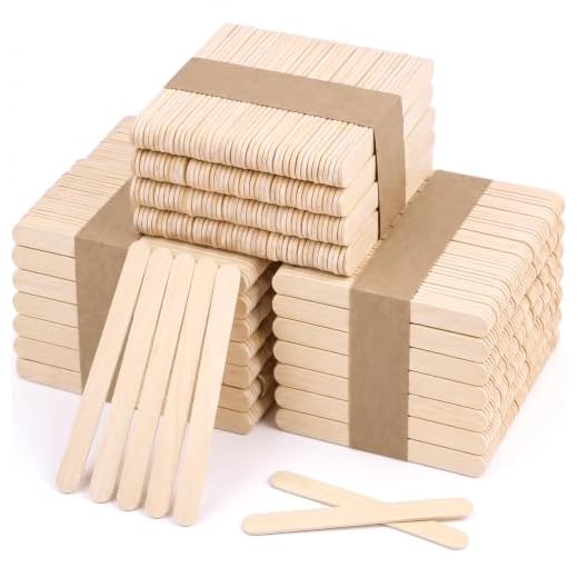 Sintuff 2500 Pcs Craft Sticks Multi-Purpose