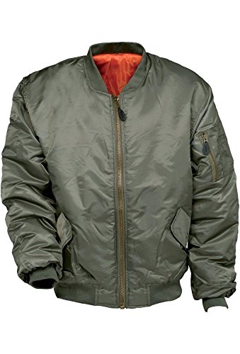 Cityguard - Blouson Bombers Aviateur Ma1 - Kaki - 3Xl