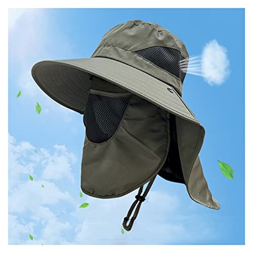 Chapeau de soleil anti-UV à grand bord pour bloquer la chaleur et protéger le visage