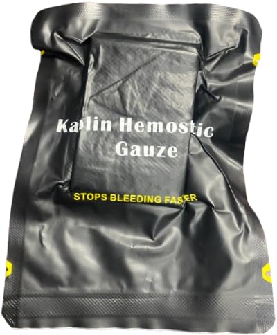 CPR Savers HemoGauze Dressing para Primeros Auxilios, Suministros Médicos para Primer Respondedor miniatura 1