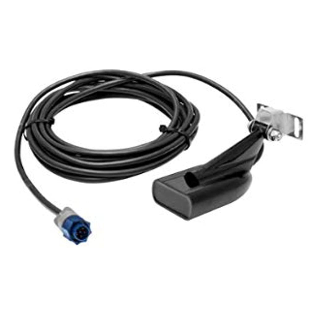 Lowrance 000-14886-001 9-Pin Shoot-Thru Hull M/H CHIRP Transducer - No Temp