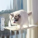 【Fördert die Gesundheit Ihrer Katze】 Die Verwendung der Undres Katzenbett ermöglicht es Ihrer Katze, sich auf dem Fenster auszuruhen, die Aussicht zu genießen, Sonne zu tanken und Vitamin D zu tanken, ihre Vorliebe für das Klettern zu befriedigen und ihre Lebensqualität und Zufriedenheit zu steigern.
