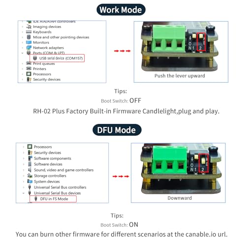 Adaptateur USB vers CAN FD Canable 2.0 conversion de données 5 Mbps pour bus CAN - 7
