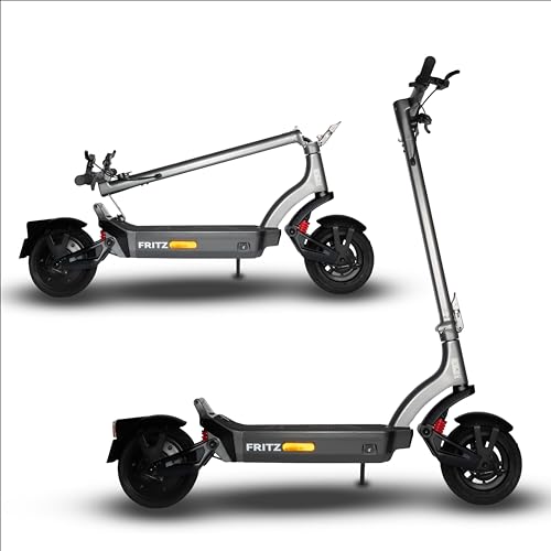 TRITTBRETT | E Scooter mit Straßenzulassung | Fritz 2023 | 500 W starker Motor | Vollgefeder vorne & hinten | 60 km Reichweite | 140 kg Zuladung | 13,5 Ah Batterie