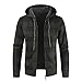 XDJSD Felpe Maglioni da Uomo Giacche da Uomo Maglieria da Uomo Giacche Peluche da Uomo Cardigan Spesso Maglione con Cappuccio Casual Top