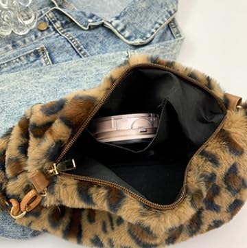 Image of Leopard Tote Bag for Women Cheetah Purse Vintage Hobo Bag Large Capacity Work Tote Bag