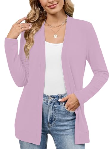 Image of Heymoments Cardigan for Women Long Sleeve Lightweight Sweaters