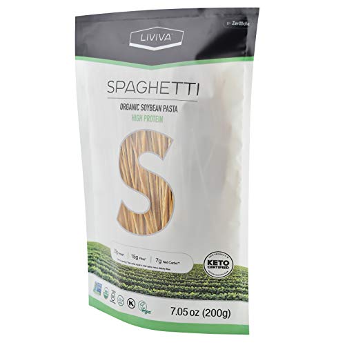 LIVIVA by Zeroodle Organic Soybean Spaghetti 7 oz (Pack of 6) - Thumbnail 3