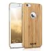 Produktbild kalibri Hülle kompatibel mit Apple iPhone 6 / 6S - Handy Bambus Schutzhülle - Cover Handyhülle Hellbraun