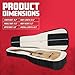 Gator Cases Pro-Go Series Ultimate Guitar Gig Bag, Fits Classical Guitars (G-PG CLASSIC)