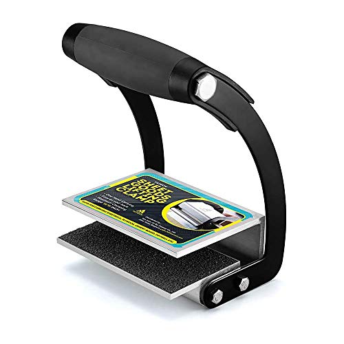 Drywall Carrying Tool - Panel Carrier - Plywood Gripper - Drywall Panel Lifter - Sheetrock Lift â€“ Rock Jaw - Heavy Metal Gripper - with Single Hand