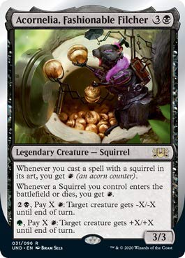 Magic: The Gathering - Acornelia, Fashionable Filcher