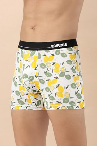 Image of &Circus Men's Puresoft Beechwood Modal Boxer Brief | Ultra Soft Mens Breathable Boxer Briefs Innerwear Men