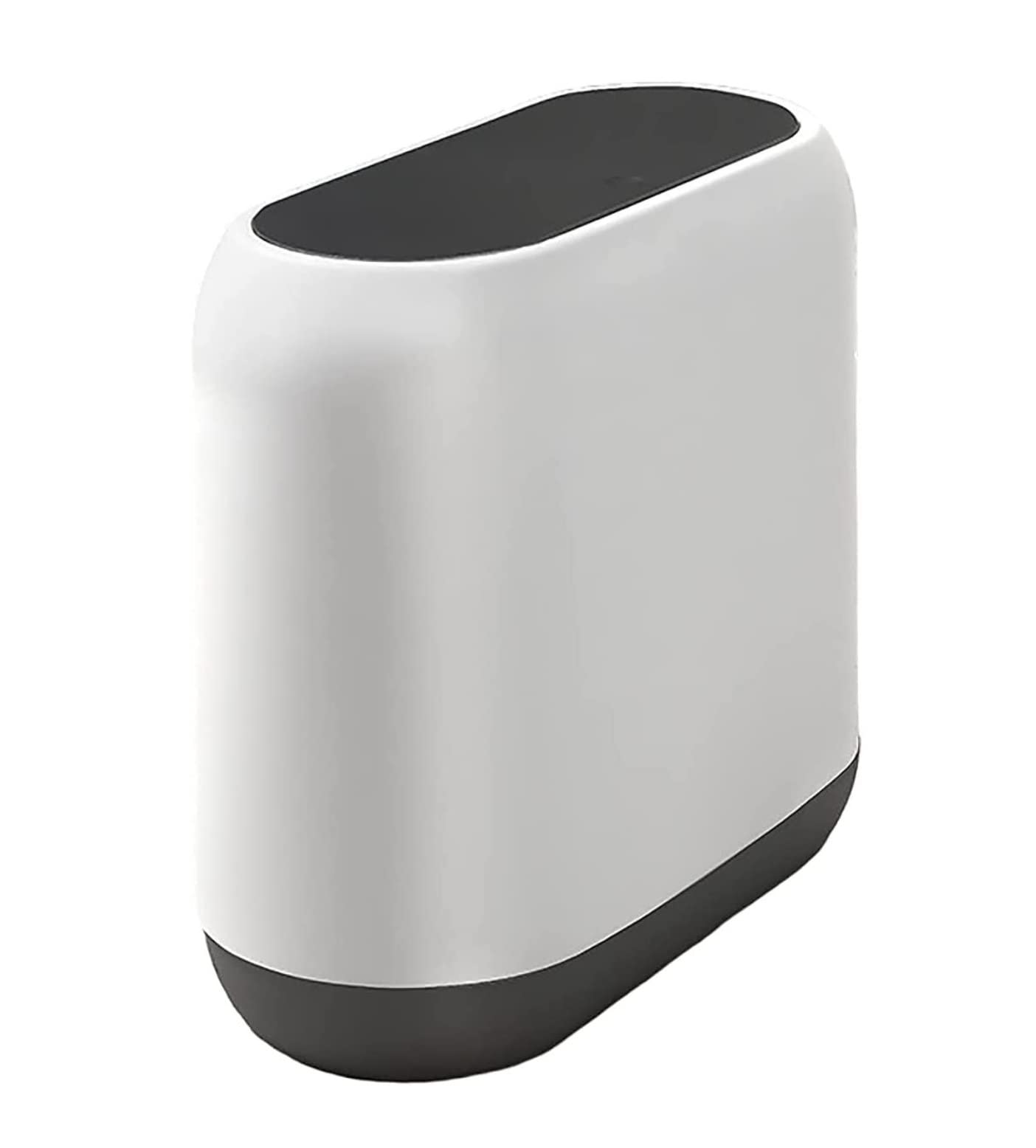 KYUSAR Trash Can Garbage Bin Trash Can Waste Bin Toilet Plastic Trash Bin with Lid-Office Waste Disposal Livinf