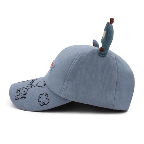 Image of VRITRAZ Kids Baseball Cap | Sun Protection Hat for Boys, Adjustable Strap (4-12 Years)