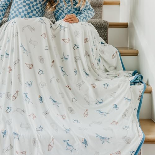 Image of Copper Pearl Jumbo 3-Layer Baby Blanket: Soft Baby Quilts for Boys and Girls | Breathable, Cozy, Toddler Blanket | Baby Quilt for Newborns | 60x72 Premium Material | Arctic Wonder