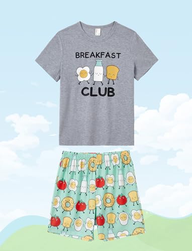 Image of PATPAT Family Matching Short Sleeve Pajama Sets - Perfect for Family Photos & Holiday Celebrations