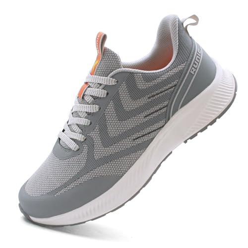 Wide Toe Box Sneakers for Women - Extra Wide Width Lightweight Running Shoes, Breathable Walking Tennis Shoes with Arch Support and Non-Slip Rubber Outsole