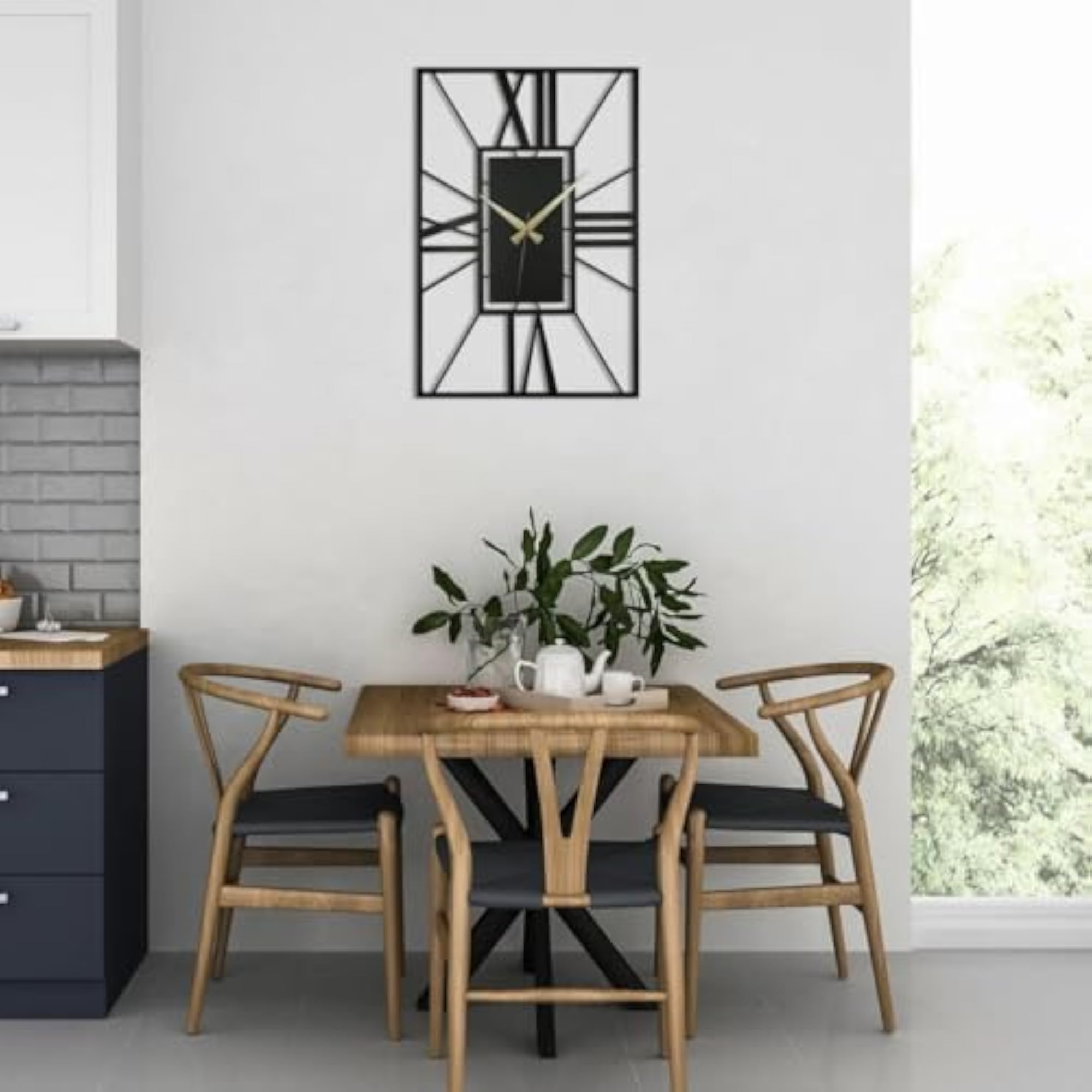 Roman Large Wall Clock for Home Decor