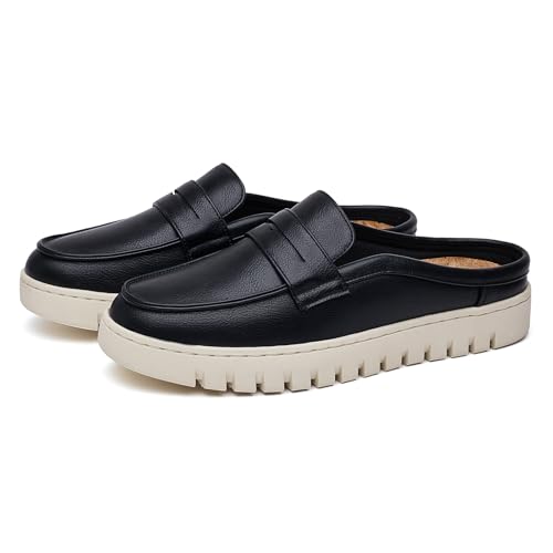 Image of Cvistpieo Womens Comfortable Slip On Loafers Indoor Outdoor Business Casual Mules Shoes for Women