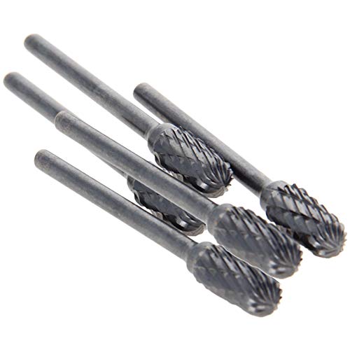 Fresas rotativas Auniwaig 5 piezas punta cilindro 6 mm miniatura 1