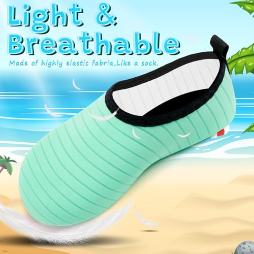 Image of VIFUUR Kids Water Shoes Girls Boys Quick Dry Aqua Socks for Beach Swim Outdoor Sports
