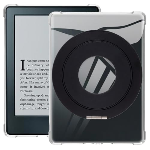 Housse Amazon Kindle X Migu 6.0 2017 antichoc claire et noire pour lire sans tenir l'écran
