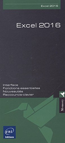 Télécharger Excel 2016 Francais PDF