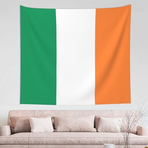 Tapisserie drapeau irlandais TYUMH 152x129 cm pour deco murale de salon