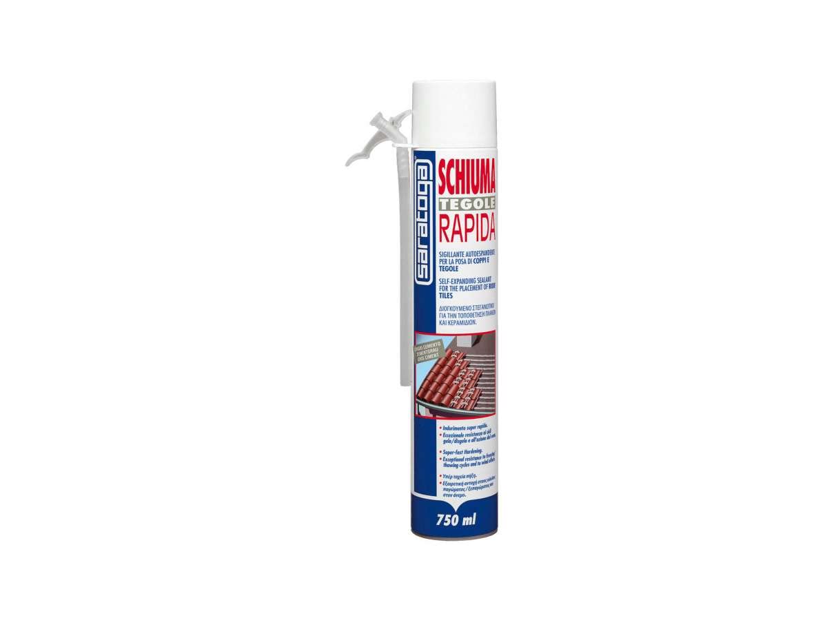 Schiumarapida Manuale per Tegole 750ml Saratoga