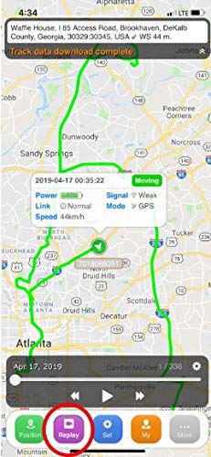 image for AES Spy Cameras AES RGT915 Battery Powered Live GPS Tracker Real-Time 