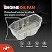 A-Premium Engine Oil Pan Sump with Drain Plug Compatible with Jeep WK2 Series Grand Cherokee 2014-2019, 3.0L, Replaces 68211182AA, 68147572AA