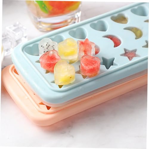 Molde para cubitos de hielo 24 cavidades silicona miniatura 4