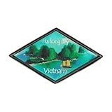 Collectible Novelty Pin for Backpack, Scarf - Made From Jeweler Class Metal - Spartan and the Green Egg Explorer Pin Series: Ha Long Bay, Vietnam (32)