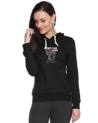 Image of PINACOLADA Womens Printed Black Sweatshirt
