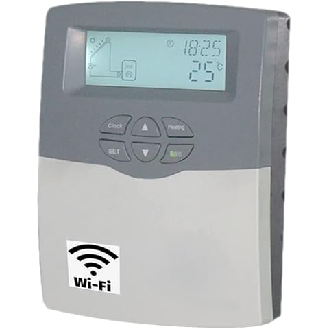 alfa-pool Solarsteuerung, Temperaturdifferenzregler SR208C WLAN WiFi Cover