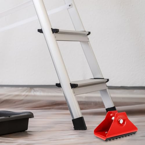Protection pour pied d'échelle en caoutchouc rouge accessoires antidérapants