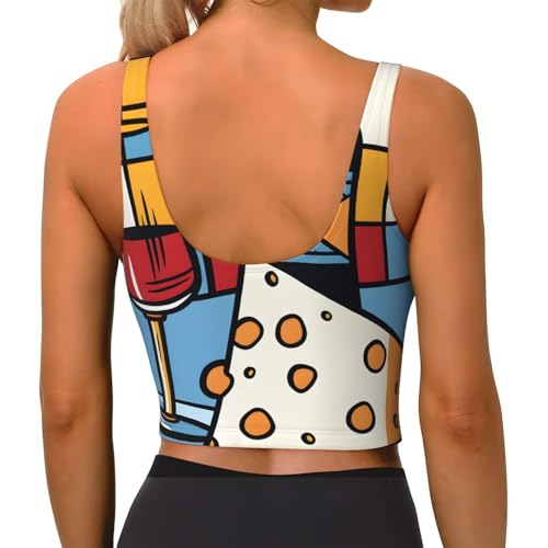 Camiseta deportiva sin mangas transpirable para entrenamiento y yoga 4