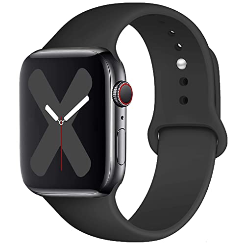 Saucyi Compatible with Apple Watch Band 41mm 40mm 38mm 49mm 45mm 44mm 42mm,Soft Silicone Sport Band...