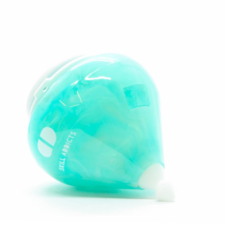 SA Ball Bearing Spin Top - Teal (Includes Spintop Strings, Accessories and Spinning Top Tricks Learning App)