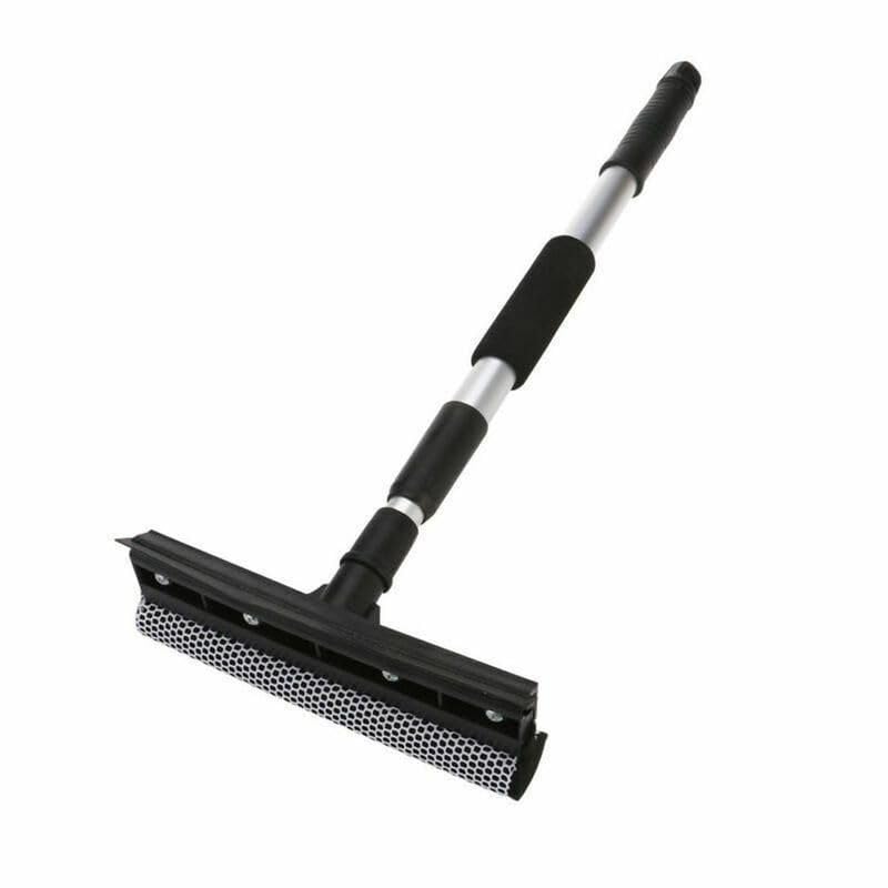 Divik 2 in 1 Window Cleaner Sponge with Telescopic Extension Pole Drainer Wiper Double-Sided Glass Cleaning Squeegee Mop Brush (1Pcs) (B0D9M9HBN8) Amazon Price History, Amazon Price Tracker