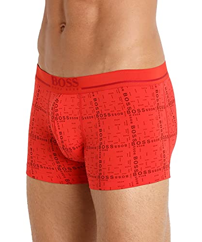 BOSS HUGO BOSS Men's Plaid Cotton Stretch Trunk