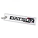 Rotary13B1 DATSUN Jet Tag Key Chain 1 inch x 5 inches - White