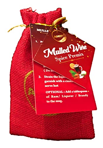 Image of Ahoy! Mulled Wine Spice Premix | Traditional Mulling Spices | Makes 6 Glasses | Bestselling European Mulled Wine Mix | Instant Premix